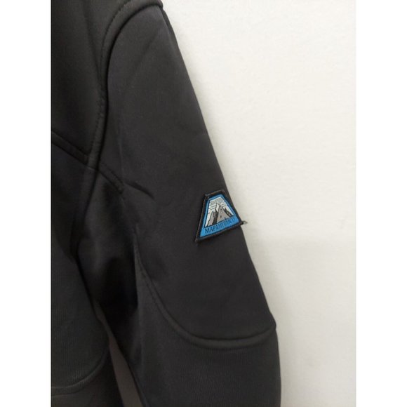 Mapamyumco Men's Polar Fleece Lined Full Zip Softshell Jacket Thermal LARGE - Picture 3 of 12